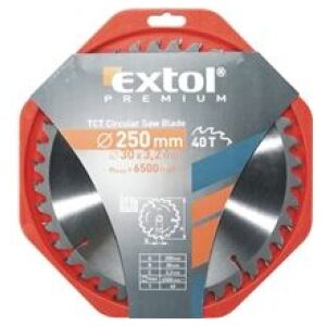 Kotúč pílový s SK plátkami Extol Premium 250x2.2x30mm 40T
