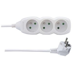 Emos Predlžovací prívod 3 zásuvky 1