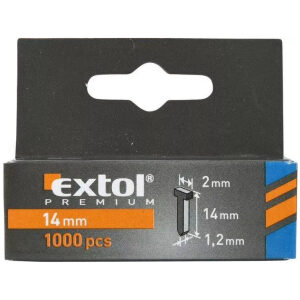 Klince do sponk.pistole 1000ks 14mm