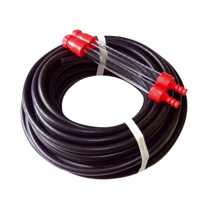 Vodováha sklo + hadica 10m