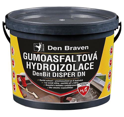 DenBit Disper DN 5kg - Gumoasfaltová hydroizolácia