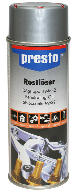 Presto Penetračný olej na uvoľnenie korózie 400ml