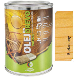 Olej na drevo NATUR bezfarebný 2