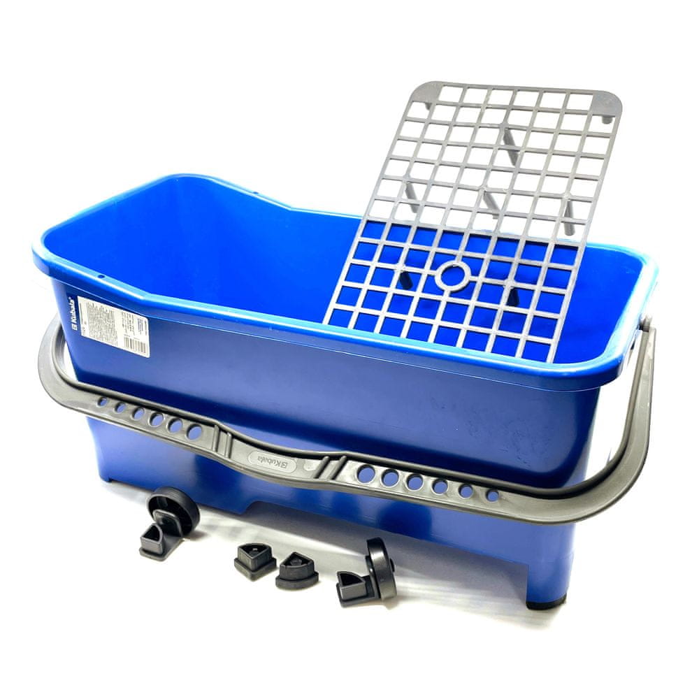 Kubala Vedro obkladačské 20l + mriežka + kolieska