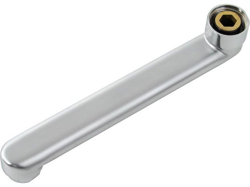 Rameno výtokové rovné 200mm lesklý chróm