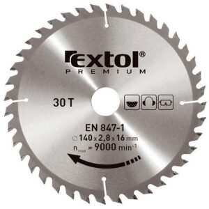 Kotúč pílový s SK plátkami Extol Premium 184x2