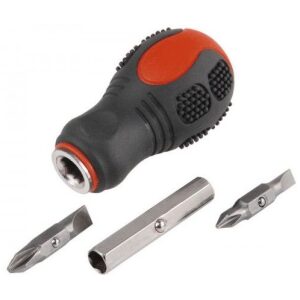 Extol Premium Skrutkovač 4v1 Cr-V 4bity PH1-2