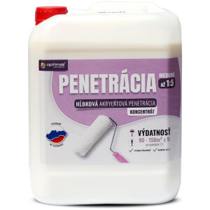 Optimal Penetrácia Akrylátová 5l Hĺbková 1:3-1:5 Koncentrát