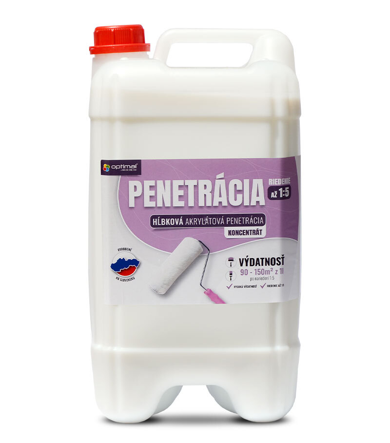 Optimal Penetrácia Akrylátová 10l Hĺbková 1:3-1:5 Koncentrát