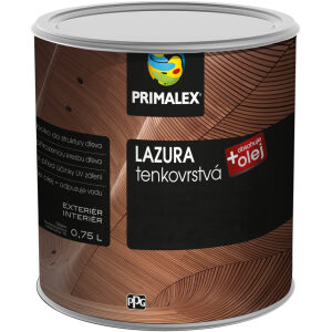 Primalex tenkov. lazúra 20 gaštan 0