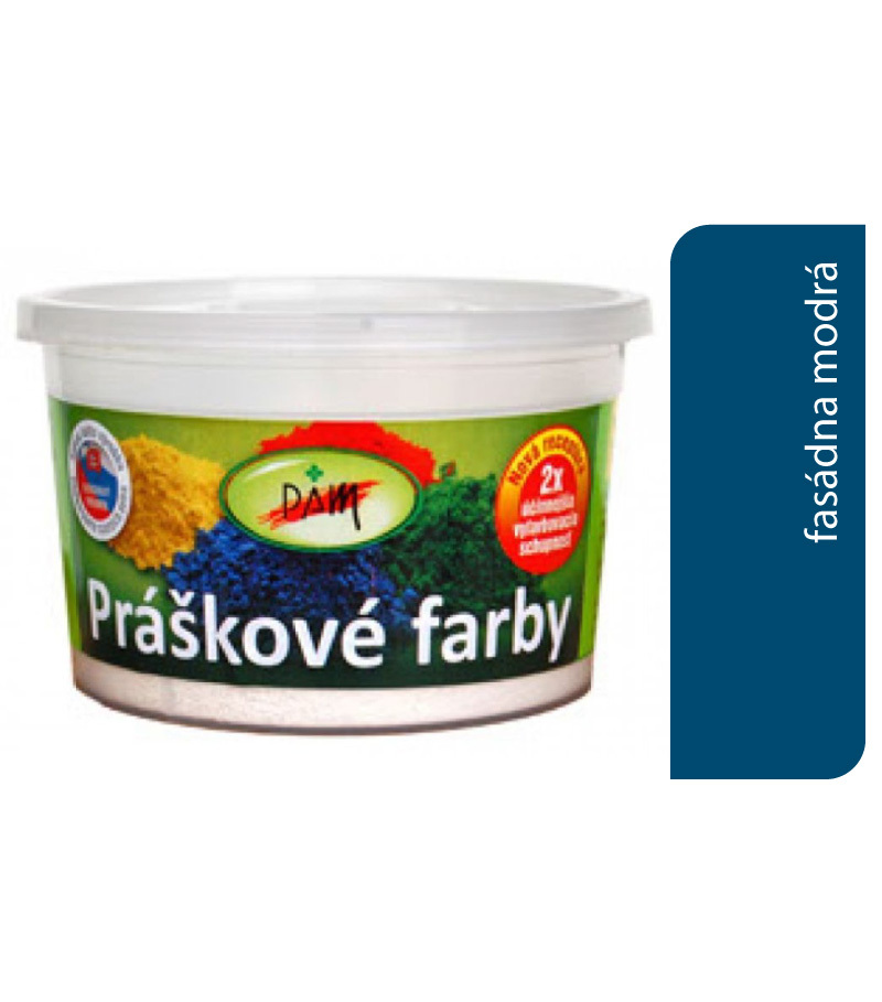 PAM Prášková farba fasádna: modrá 7286 0