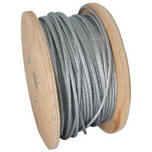 Lano oceľové pozinkované v PVC obale 4/5mm