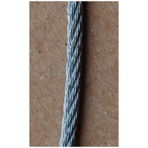 Lano oceľové Zn 5.0mm