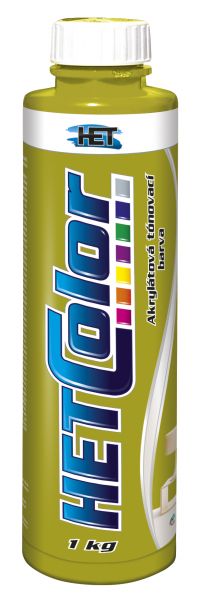 Hetcolor zelenožltý 0550 - Tónovacia farba 0