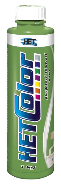 Hetcolor zelený limetkový 0590 - Tónovacia farba 1kg