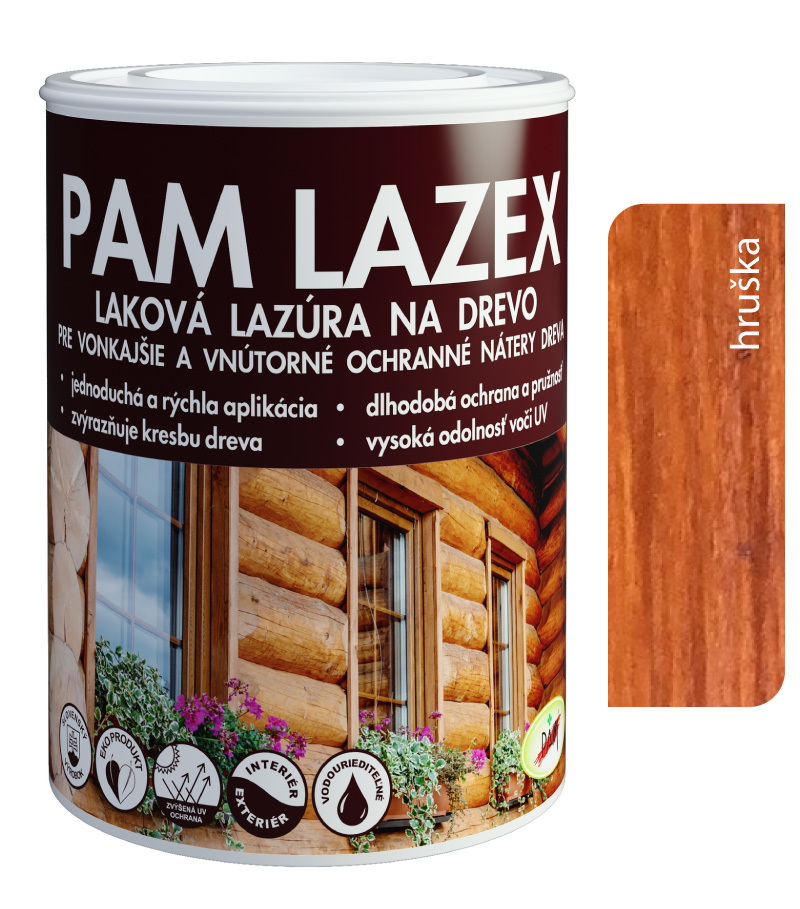 PAM Lazex hruška - Hrubovrstvá lazúra 0