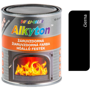 Alkyton žiaruvzdorná čierna 250ml