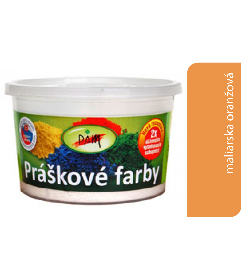 PAM Prášková farba maliarska: oranžová 5740 0