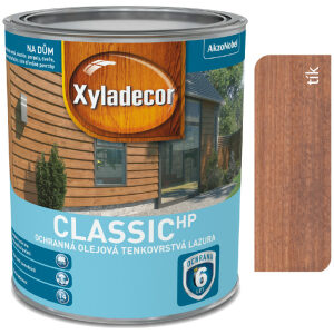 Xyladecor Tenkovrstvá lazúra classic HP teak 0
