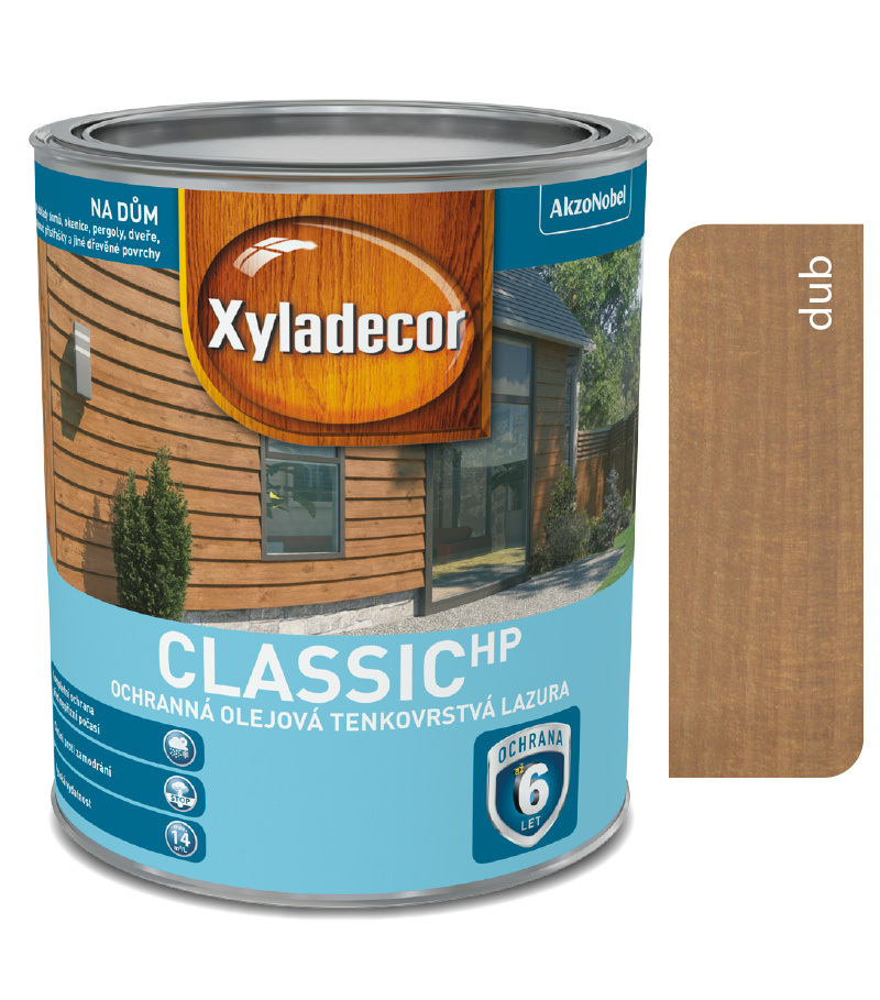 Xyladecor Tenkovrstvá lazúra classic HP dub 0