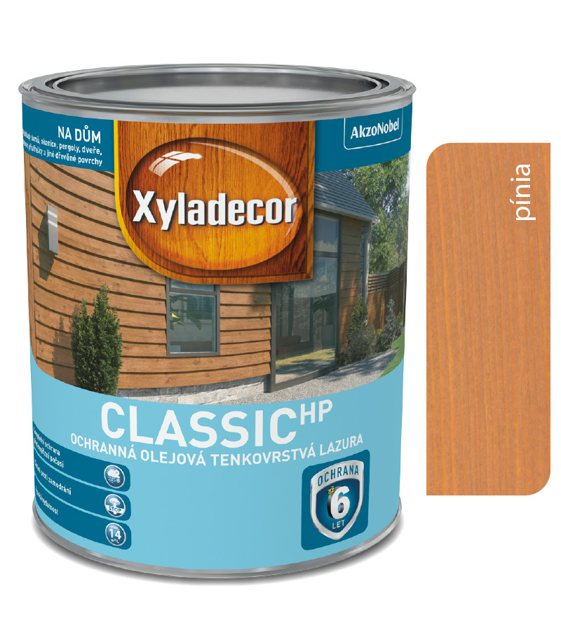 Xyladecor Tenkovrstvá lazúra classic HP pínia 2