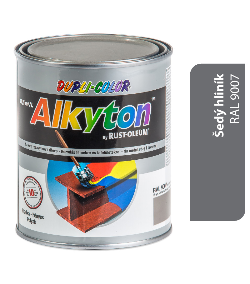 Alkyton R9007 šedý hliník 250ml