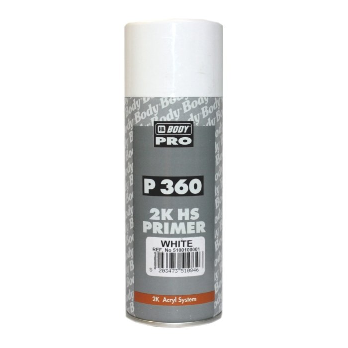 HB Body 360 sprej 2K primer biely 400ml