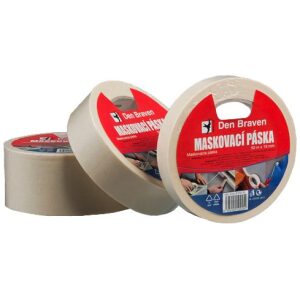 Páska krepová maskovacia 38x50m do 60 stupňov