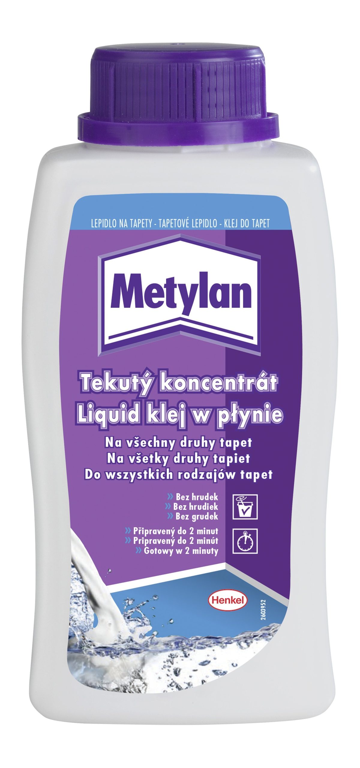 Metylan Tekutý koncentrát 500g - na lepenie všetkých druhov tapiet