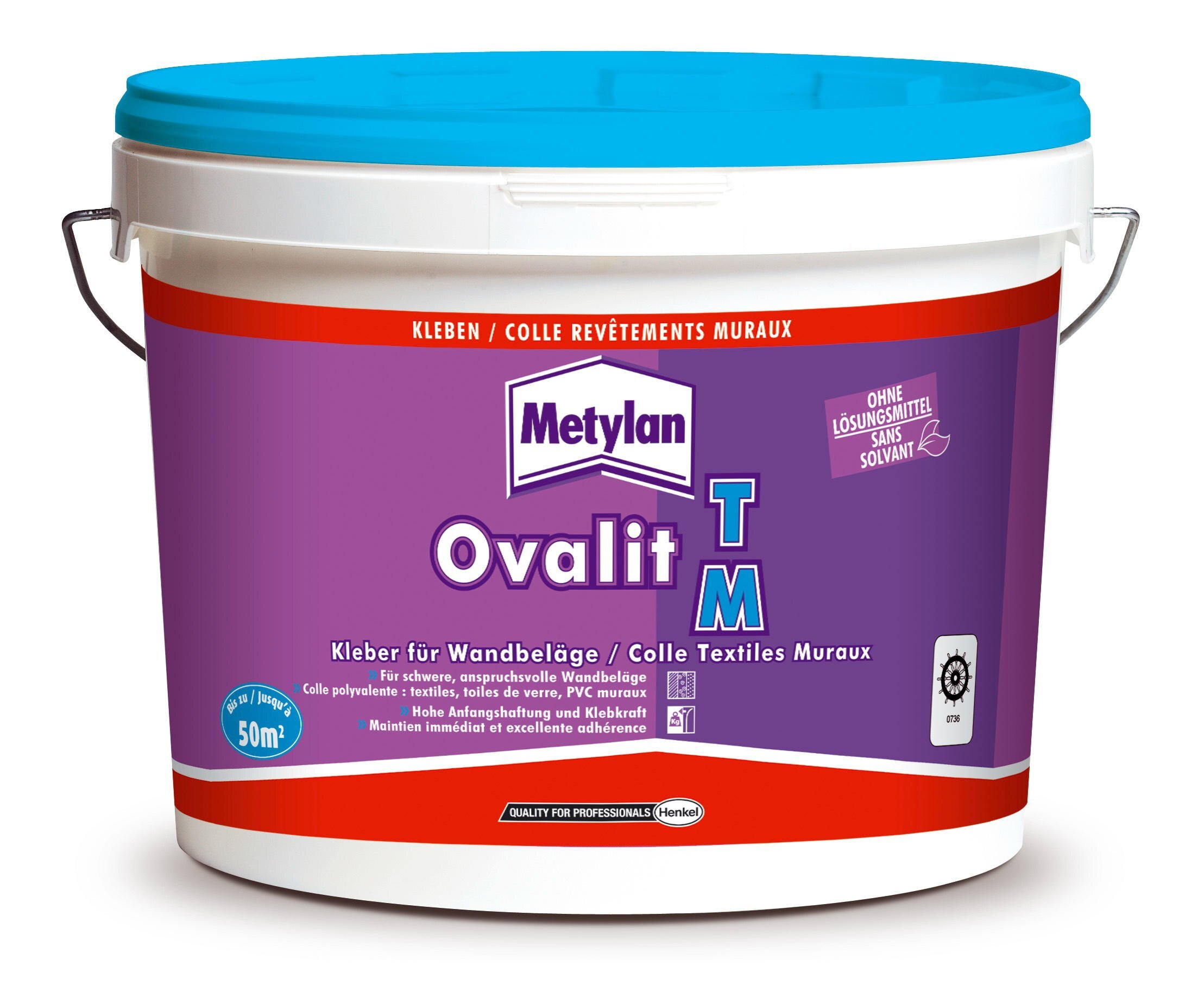 Metylan Ovalit TM 10kg - lepidlo na textilné