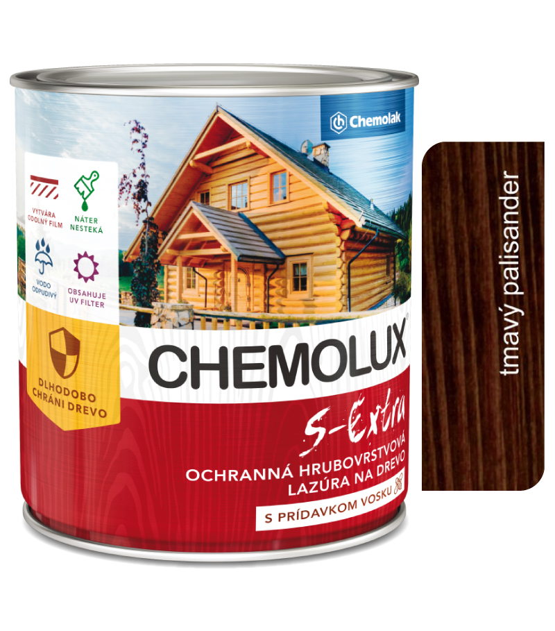 S1025 Chemolux S Extra 0289 palisander tmavý 2
