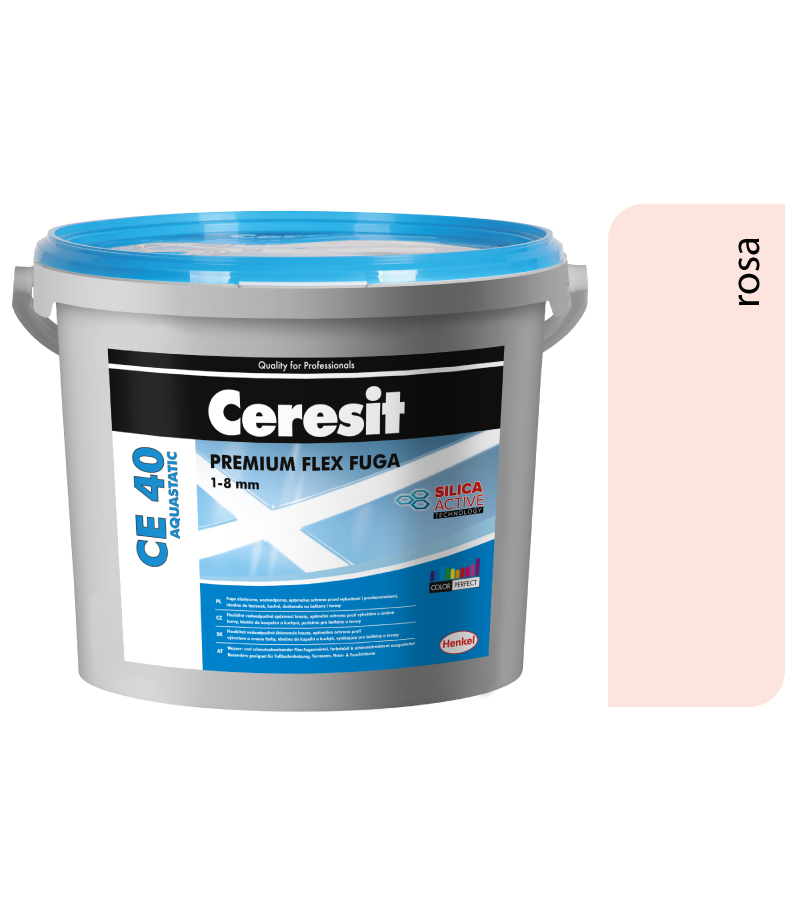 Ceresit CE 40 Aquastatic 31 Rosa 2kg - škárovacia hmota Ceresit CE 40 Aquastatic 31 Rosa 2kg - škárovacia hmota