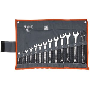 Kľúče očkové-vidlové 6-22mm 13ks