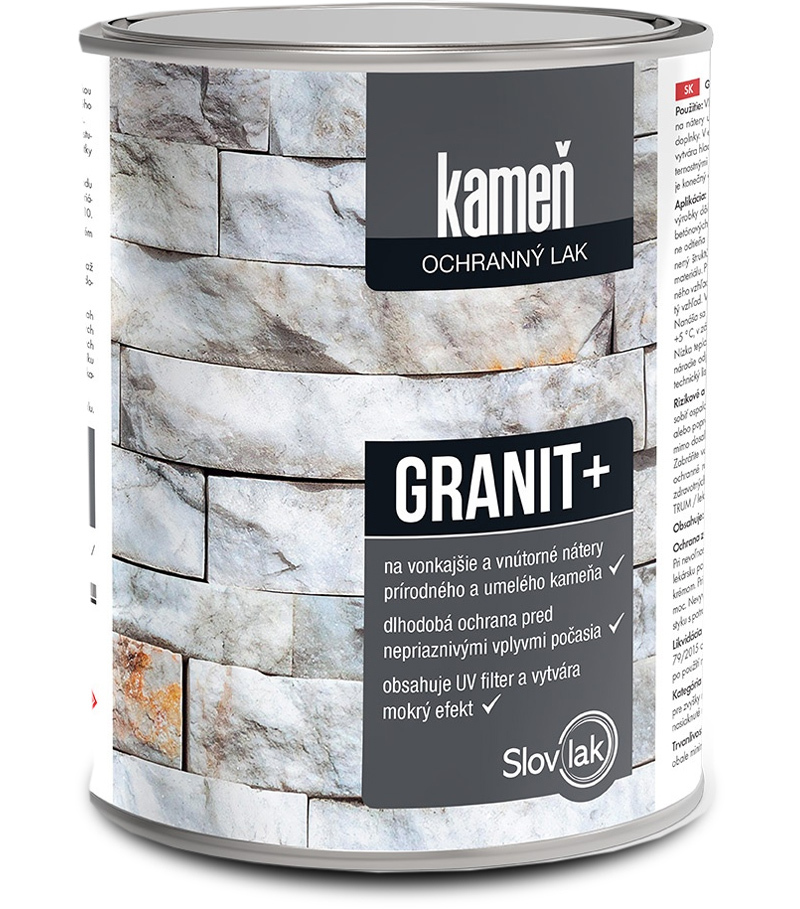 Granit bezfarebný matný Lak na kameň interiér/exteriér 0