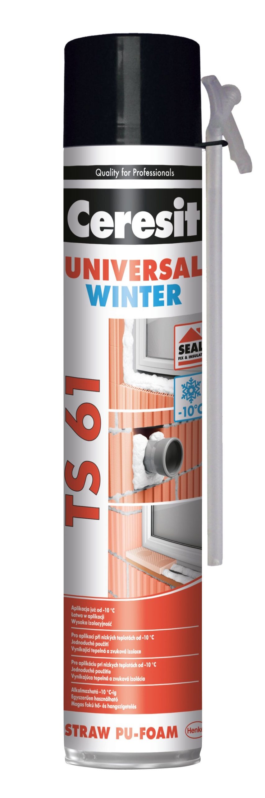 Ceresit TS61 - PU pena trubičková zimná 750ml