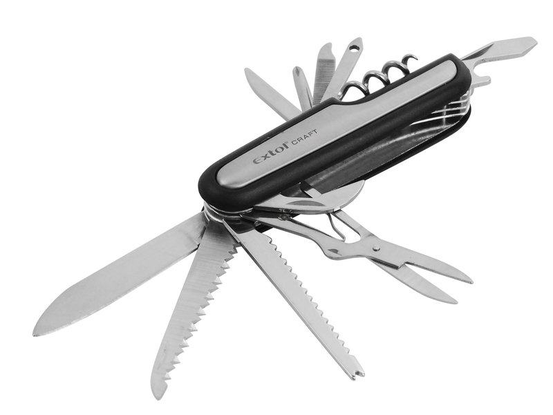 Extol Craft Nôž vreckový zatvárací 11-dielny