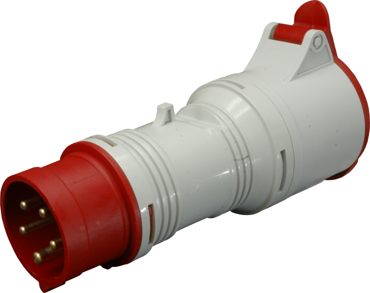 Adaptér A 3253/43 400V 32A z 5P na 4P