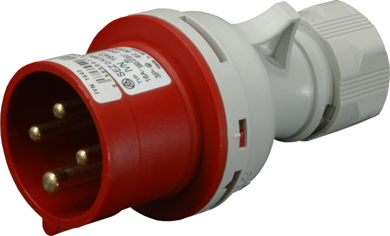 Vidlica Ivn1643 400V 16A 4P Ip44