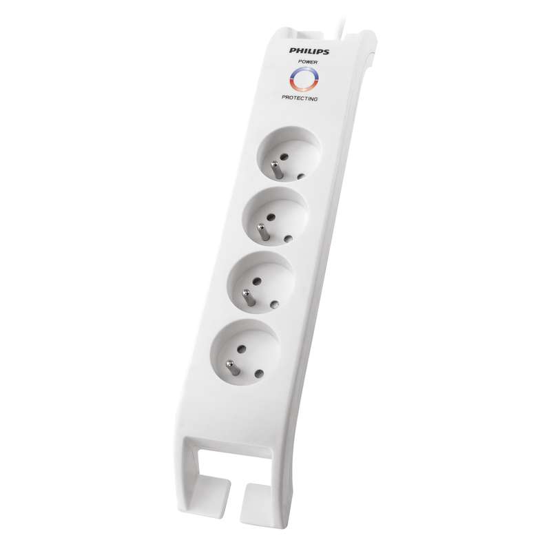 Emos Philips Prepäťová ochrana 4 zásuvky 2m 900J