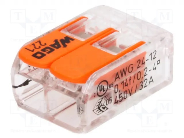 Svorka WAGO 221-412 2x4 1KS