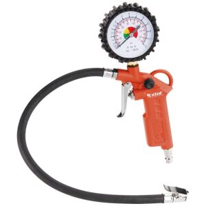 Extol Pištoľ fúkacia s manometrom