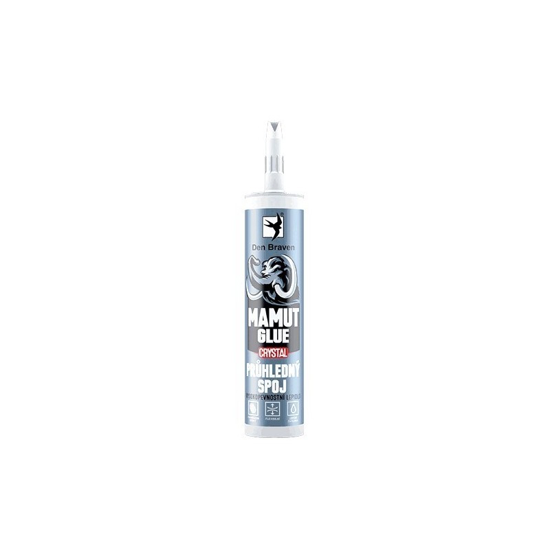 Den Braven Mamut Glue Crystal 290ml transparentný