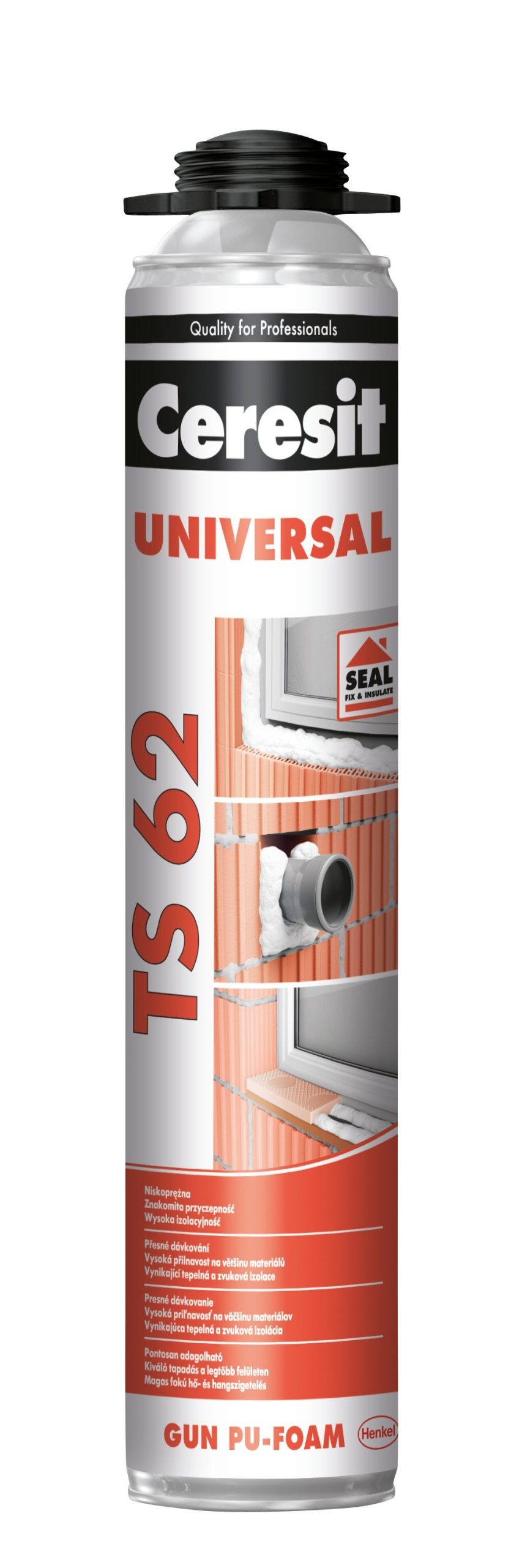 Ceresit TS62 - PU pena pištoľová 750ml