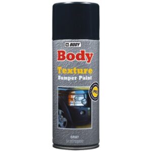 HB Body Bumper paint sprej čierny štruktúrovaný/textúrový - Jednozložkový sprej na obnovenie vzhľadu nárazníkov 400ml