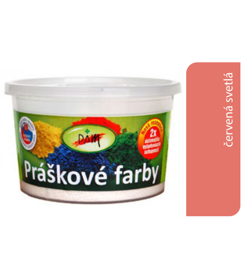 PAM Prášková farba maliarska: červená svetlá 5813 0