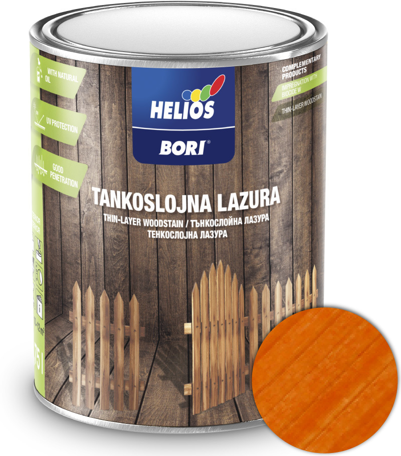 Bori Tenkovrstvá Lazúra Červený smrek 8 0