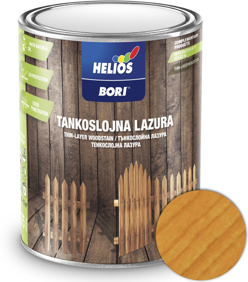 Bori Tenkovrstvá Lazúra Smrek 15 0