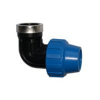 Koleno na plast 90 vnútorný závit 25x3/4