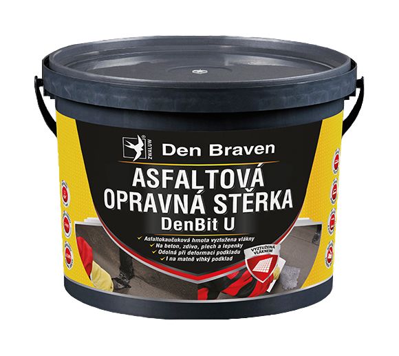 DenBit U 5kg - asfaltová opravná stierka