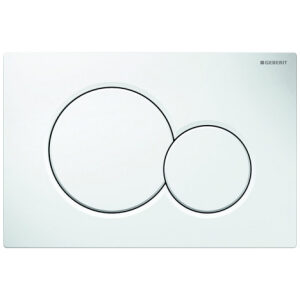 GEBERIT SIGMA01 dvojčinné ovládacie tlačítko